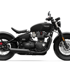 Bobber Black RHS Matt Jet Black